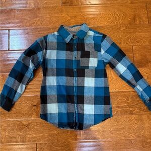 Univibe kids plaid button up coat